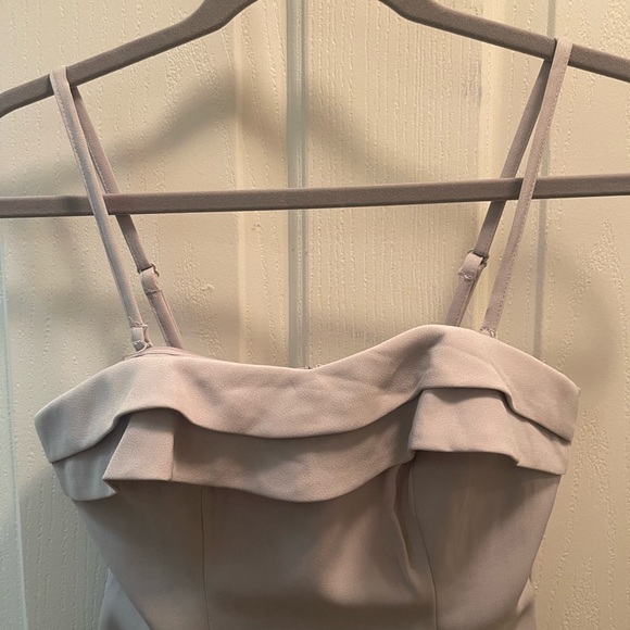 H&M Gray and Brown Strapless Sheath Cocktail Dress - Picture 4 of 7